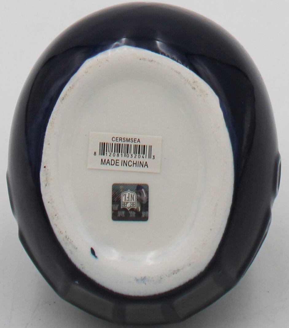 SEATTLE SEAHAWKS SMALL CERAMIC HELMET