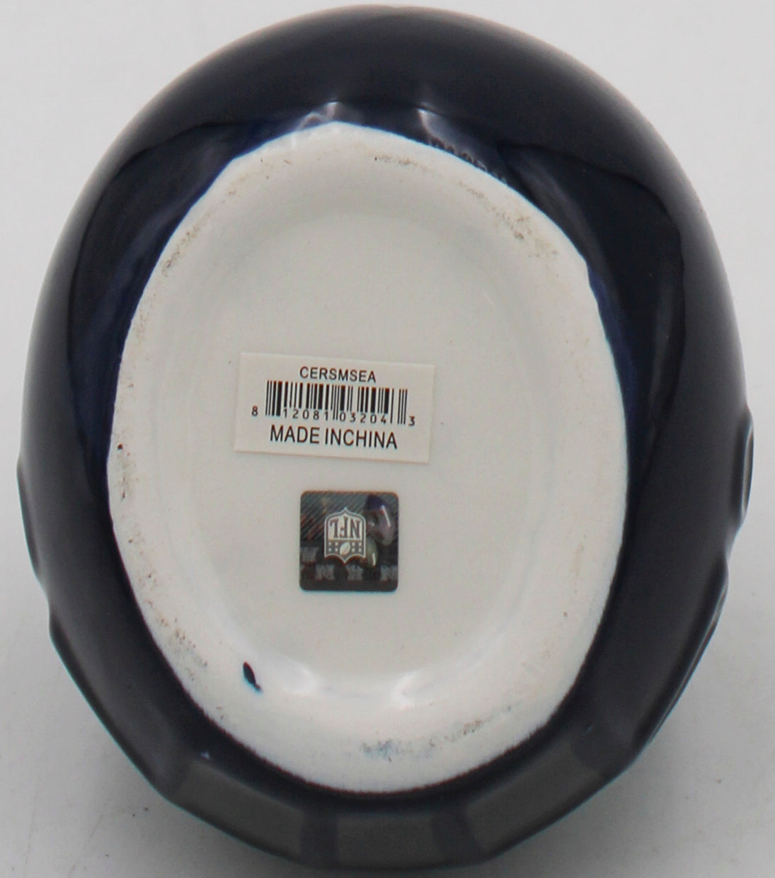 OFFICIALLY LICENCED SEATTLE SEAHAWKS SMALL CERAMIC HELMET
