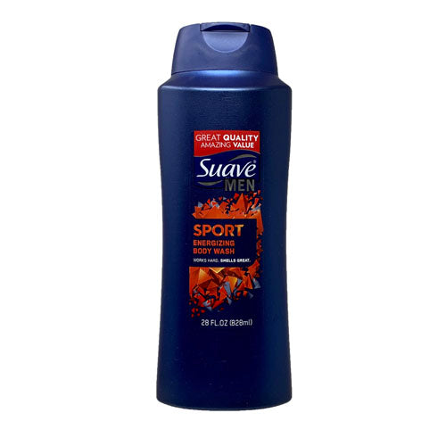 SUAVE MENS SPORT BODYWASH 28oz