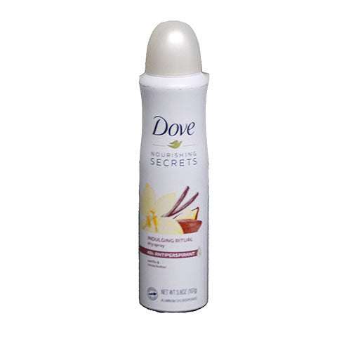 DOVE DEODORANT DRY SPRAY 3.8OZ-VANILLA&COCOA BUTTER EXP 8/18/24
