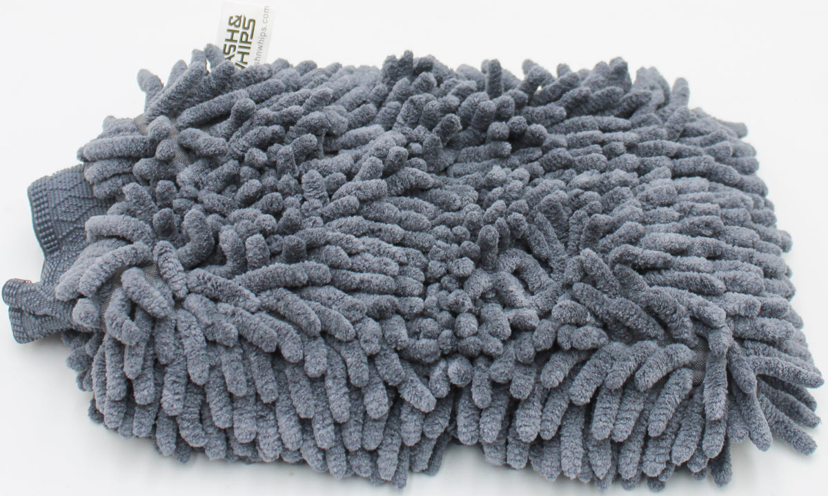 WASH N WHIPS EDGELESS CHENILLE WASH MITT