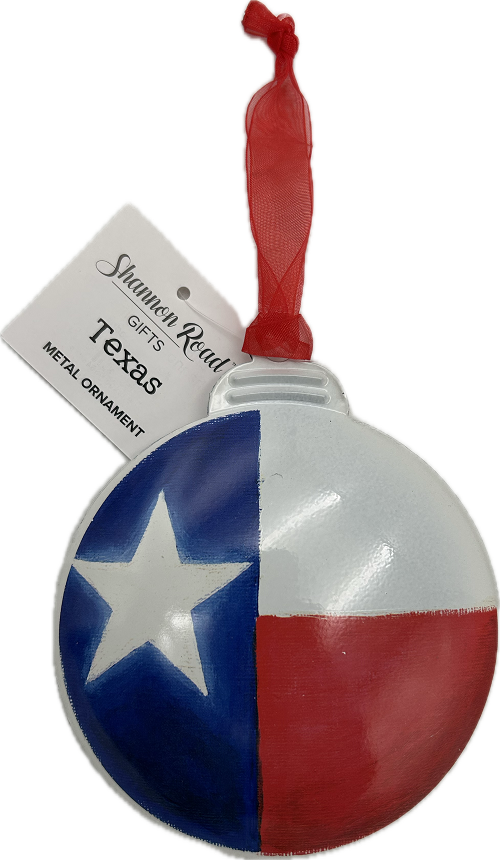 TEXAS METAL ORNAMENT