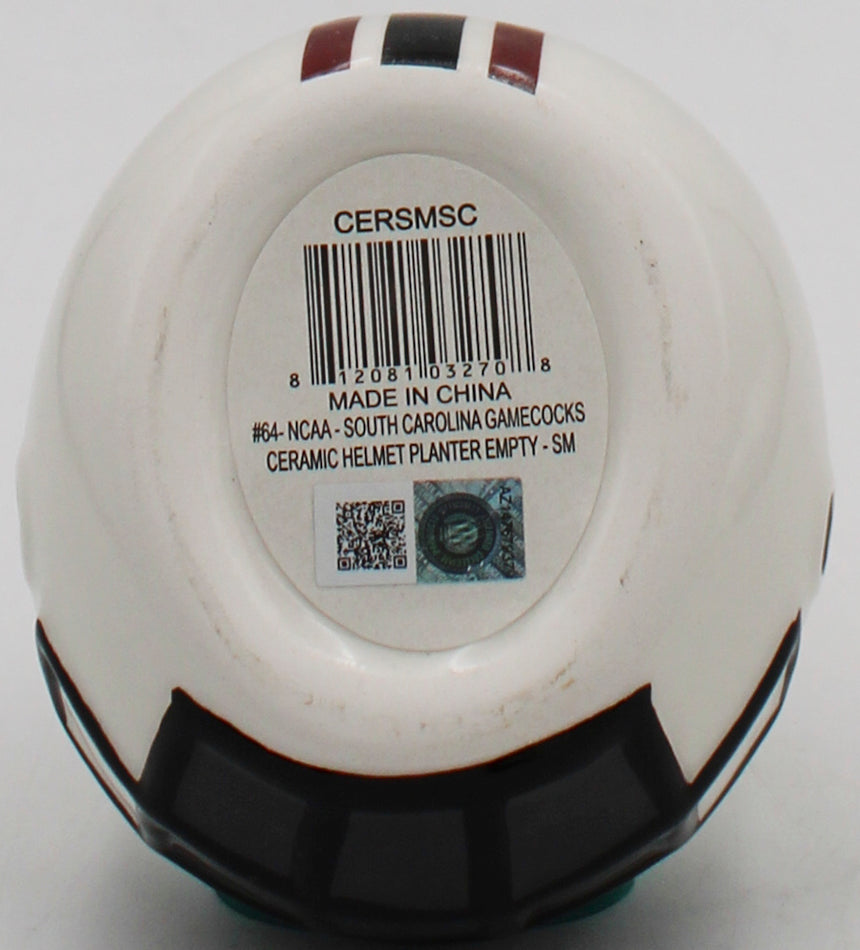 NCAA SOUTH CAROLINA GAMECOCKS SMALL CERAMIC HELMET