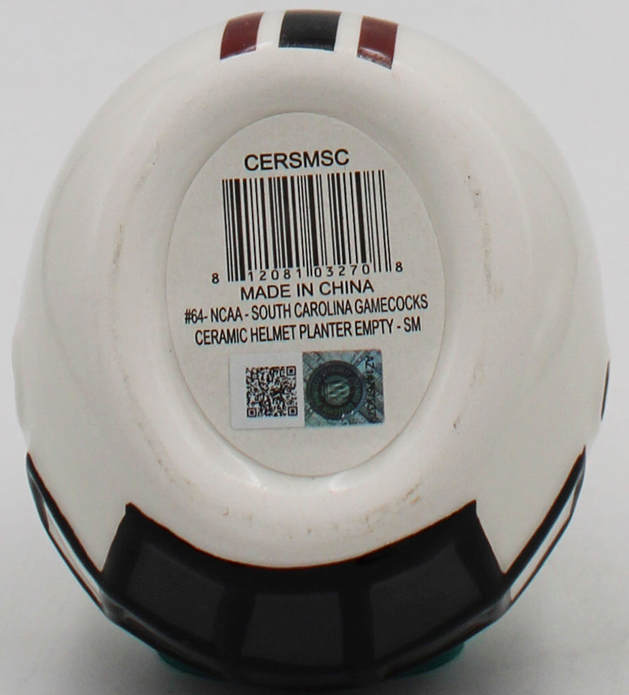 OFFICIALLY LICENCED SOUTH CAROLINA GAMECOCKS SMALL CERAMIC HELMET