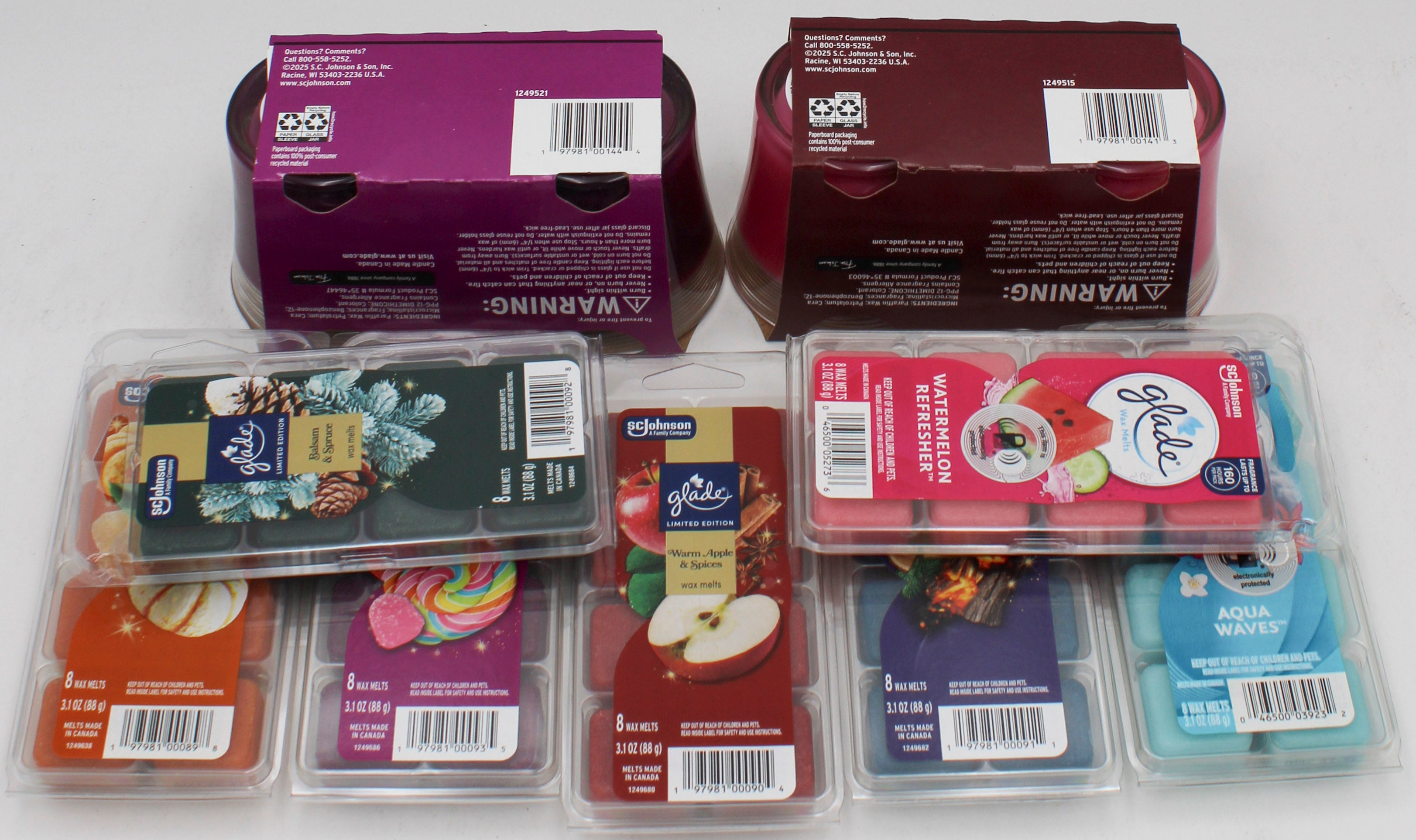 GLADE MIXED WAX MELTS PDQ