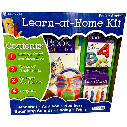 LEARN-AT-HOME KIT PRE-K GRADE 1