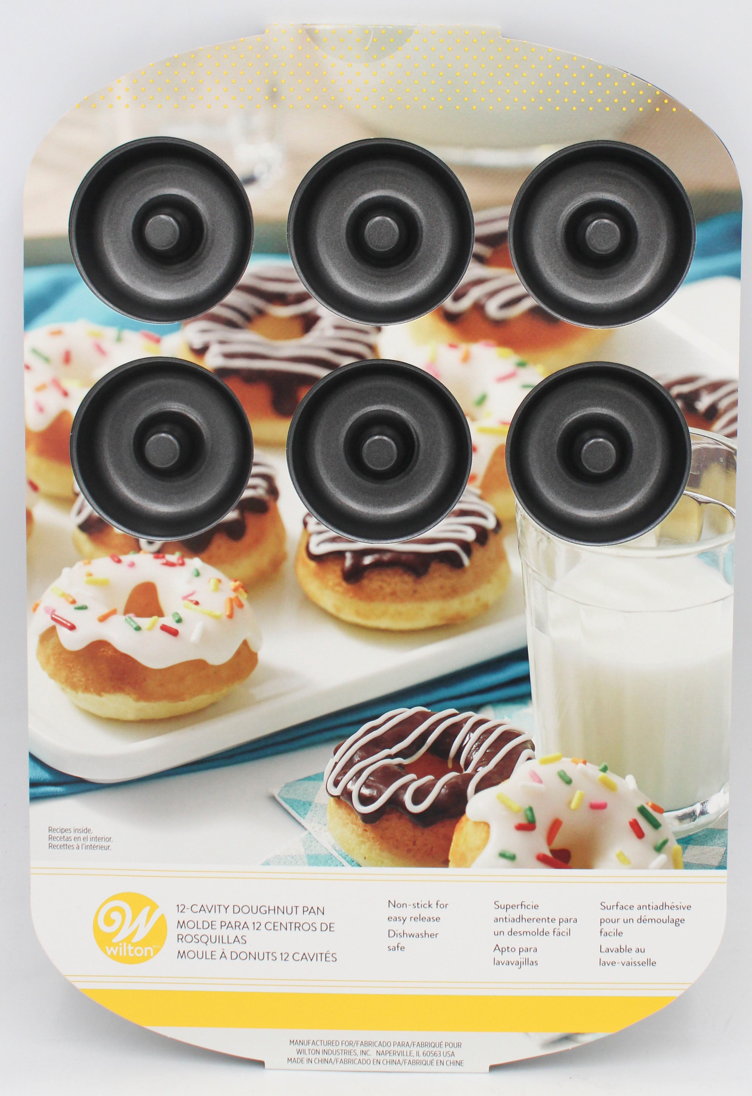 12 CAVITY RECIPE RIGHT DONUT PAN NI
