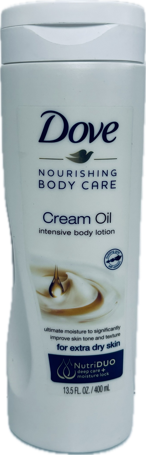 DOVE CREAM OIL INTENSIVE BODY LOTION 13.5oz. FOR EXTRA DRY SKIN