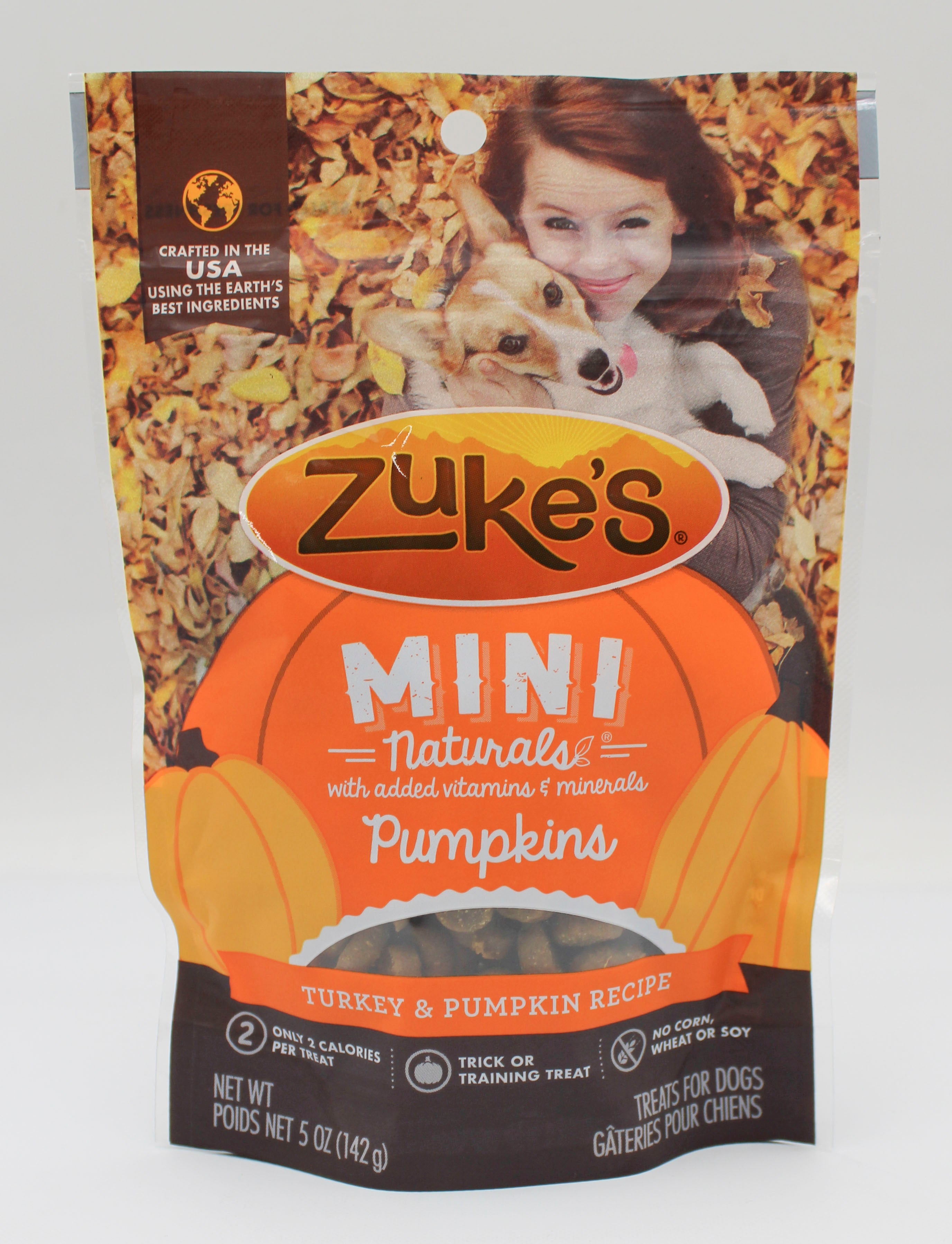 PURINA Zuke's Mini Naturals Turkey & Pumpkin Dog Treats 5oz