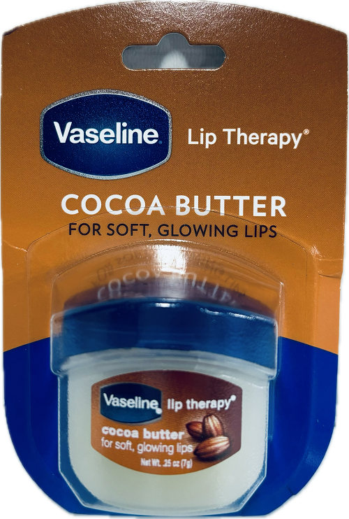 VASELINE LIP THERAPY 0.25oz.COCOA BUTTER EXP 8/23/24
