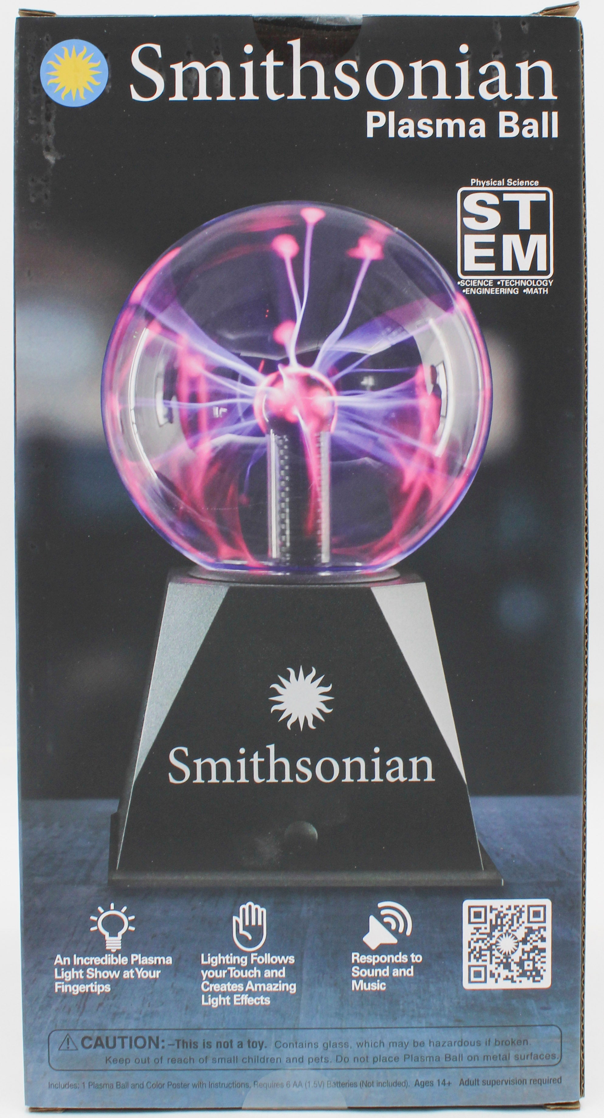 SMITHSONIAN 5" PLASMA BALL