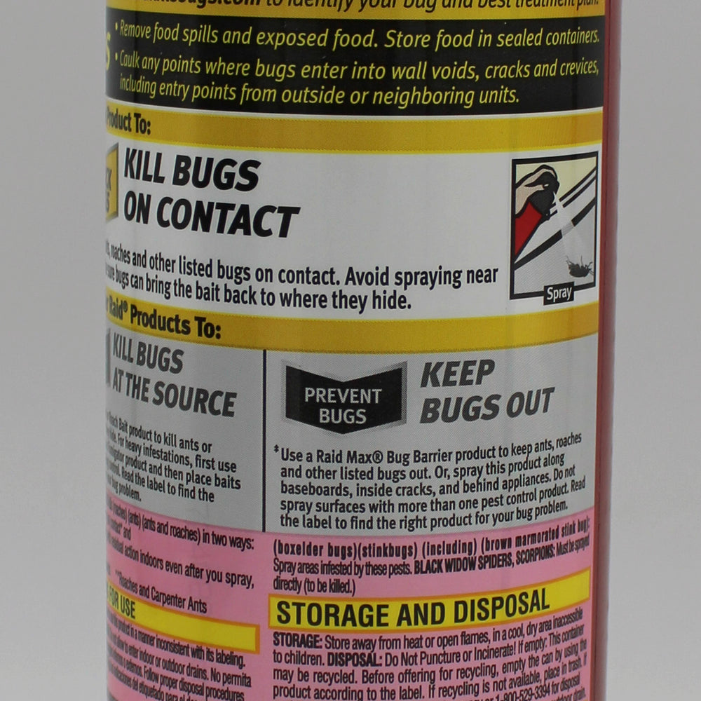 RAID ANT + ROACH AEROSOL OUTDOOR FRESH 17.5oz