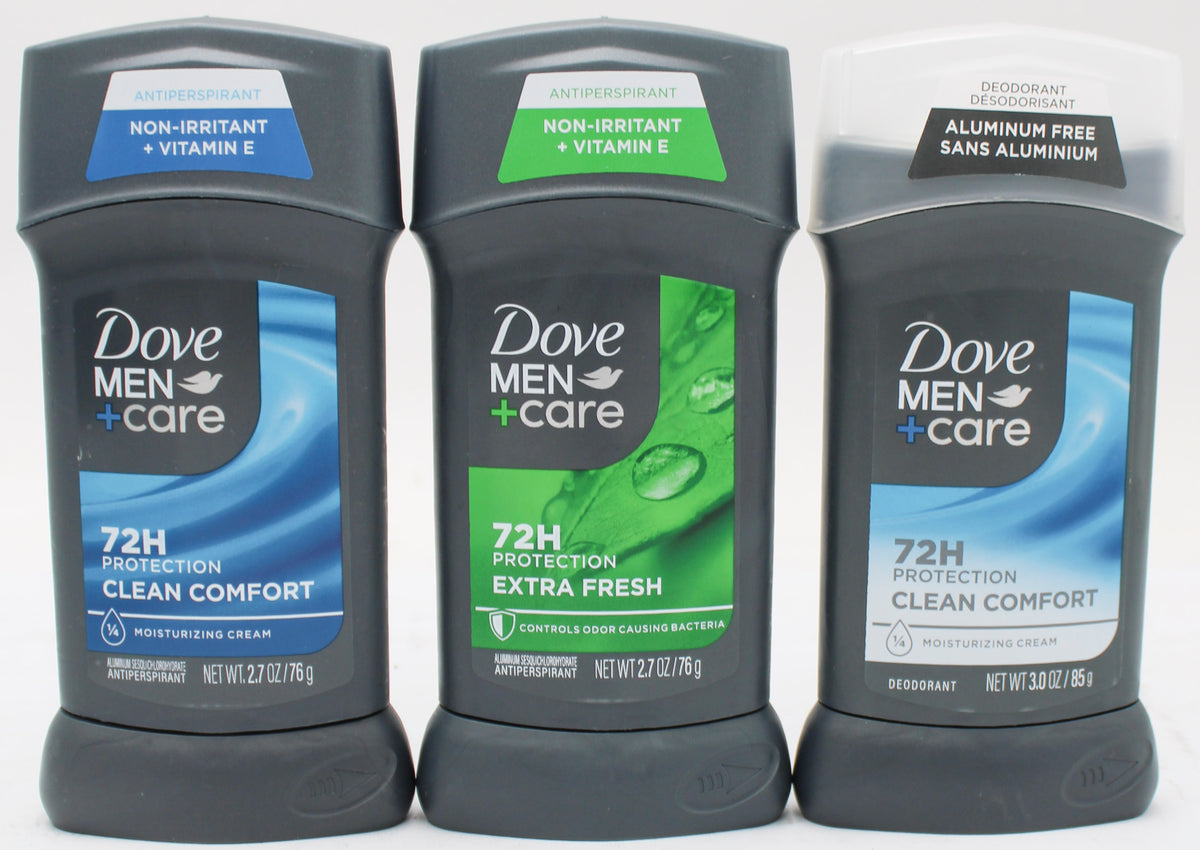 DOVE MEN + CARE IS/DS MIXED 2.7oz/3oz PDQ