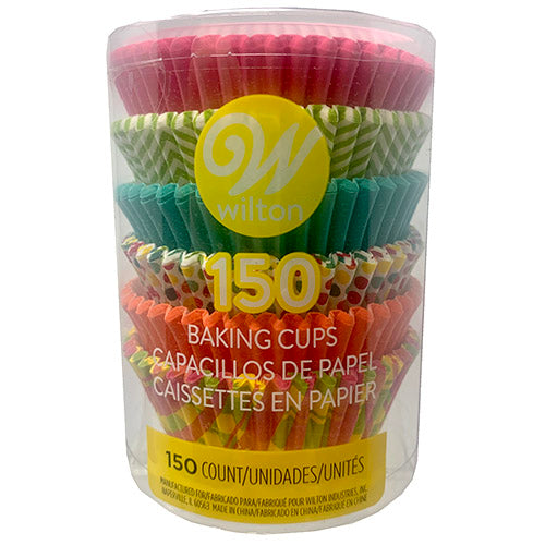 WILTON BAKING CUPS 150CT-ASST