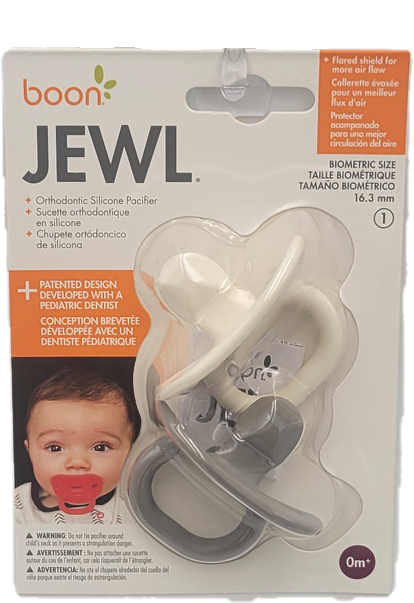 BOON JEWL PACIFIER STAGE 1 - NEUTRAL 2ct NI