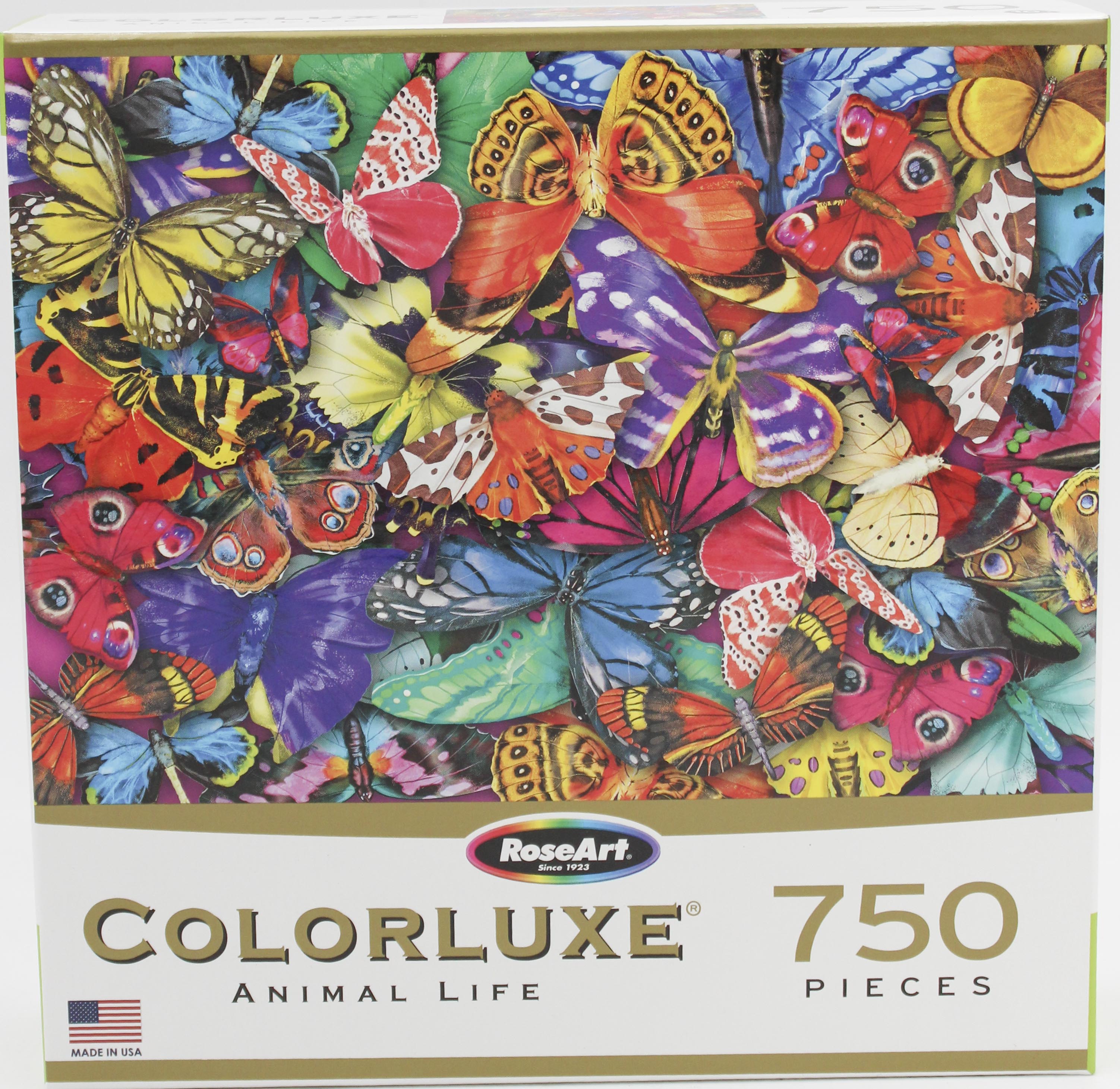 CRA-Z-ART COLORLUXE PUZZLE BUTTERFLIES 750PC