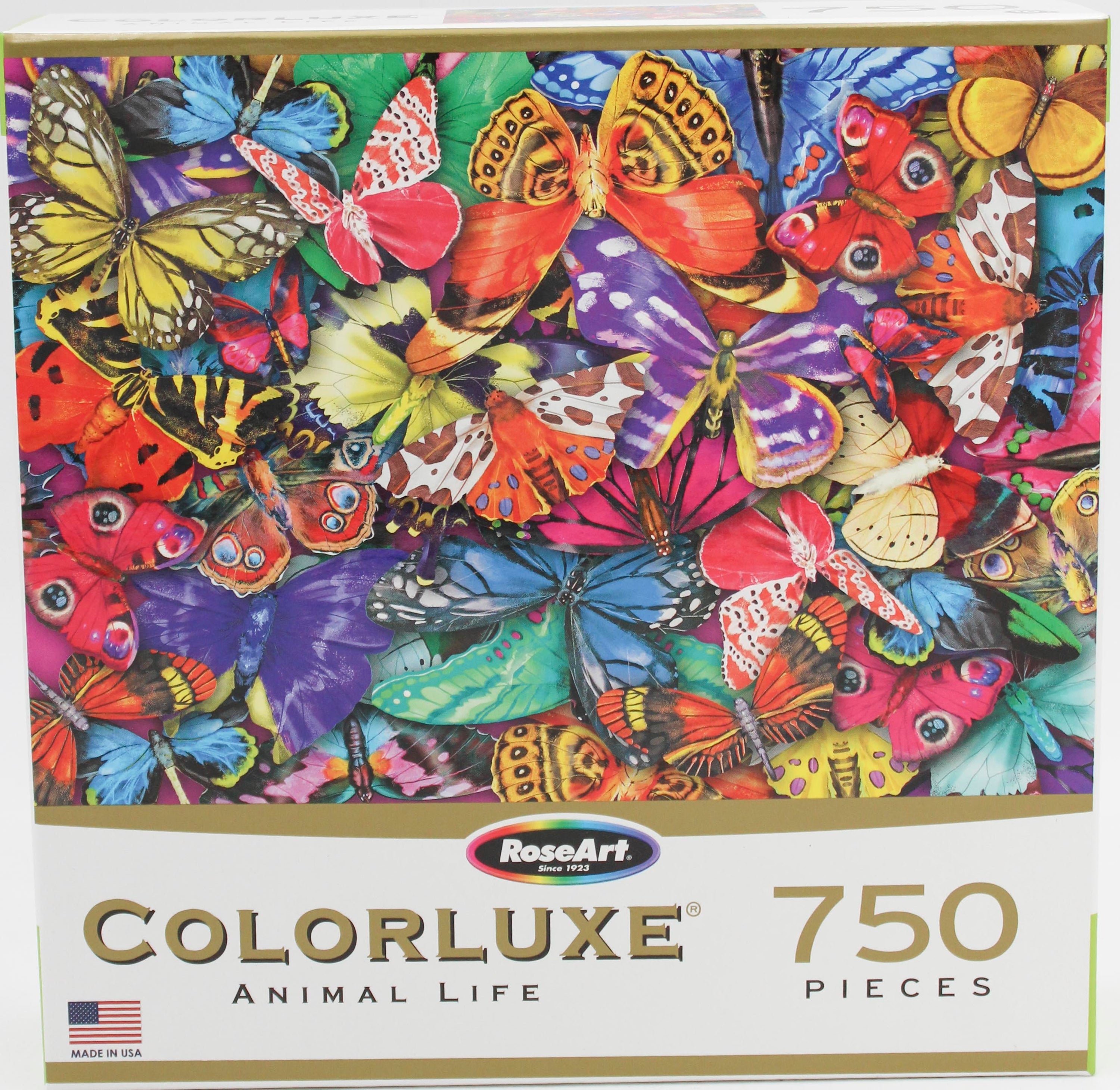 CRA-Z-ART COLORLUXE PUZZLE BUTTERFLIES 750PC