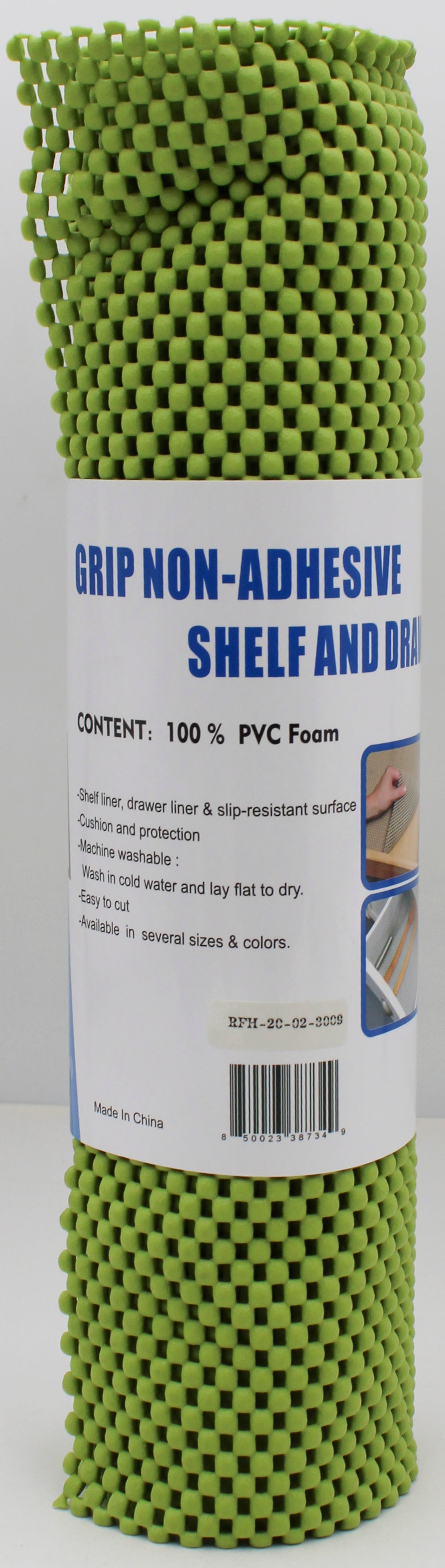 12x48" LIME GRN SHELF LINER