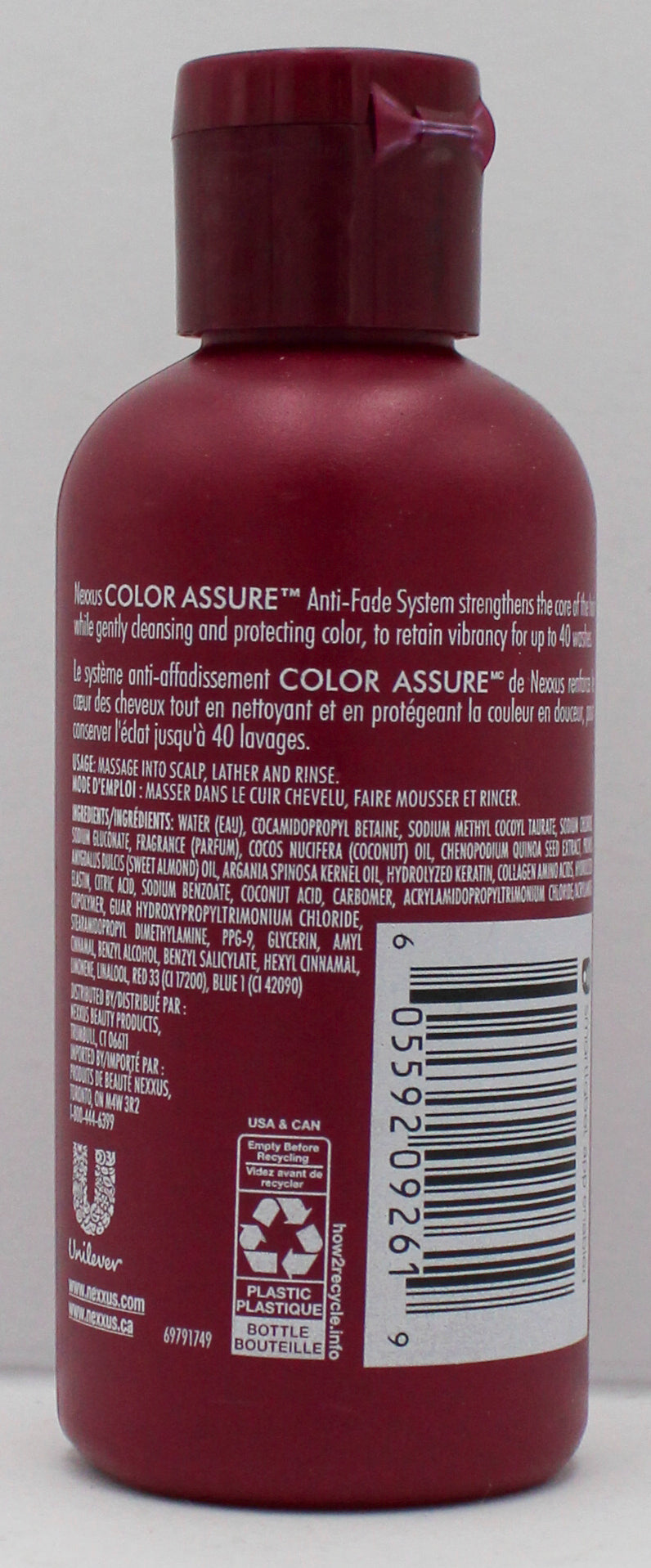 NEXXUS SHAMPOO COLOR ASSURE 3oz