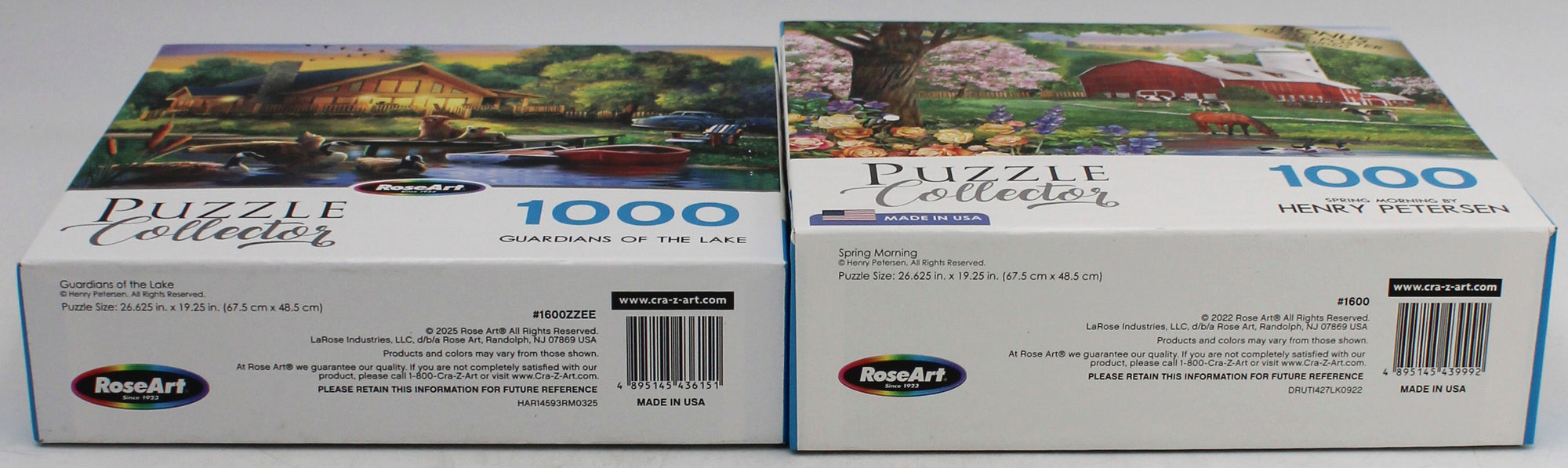 PUZZLE COLLECTOR GAURDIANS OF THE LAKE 1000pc ASSORTMENT