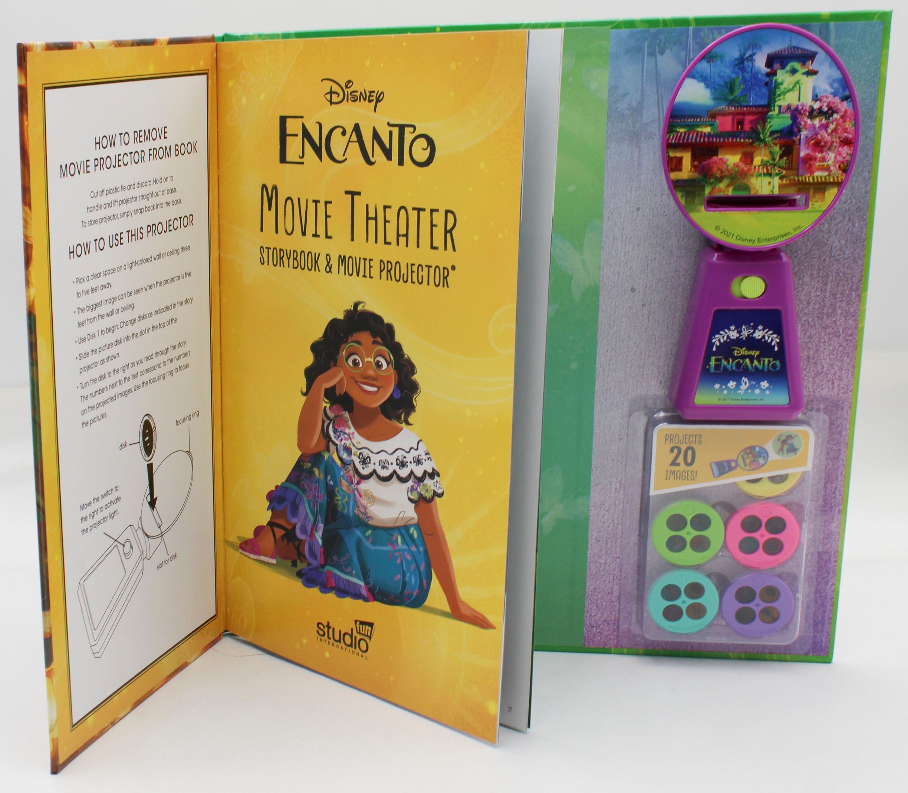 Disney Encanto Hardcover Storybook & Projector 28pg - Wholesale