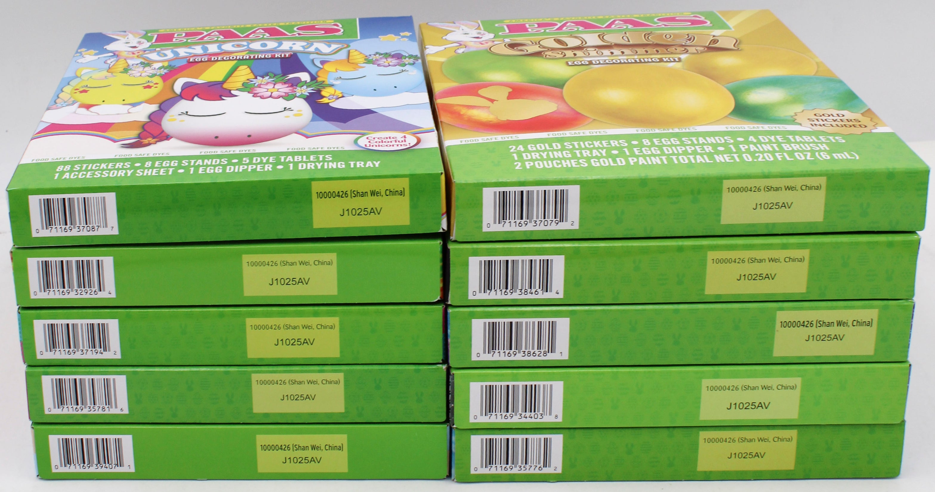 PAAS WALK AROUND DISPLAY EGG DECORATING KIT CRAFT ASSORTMENT