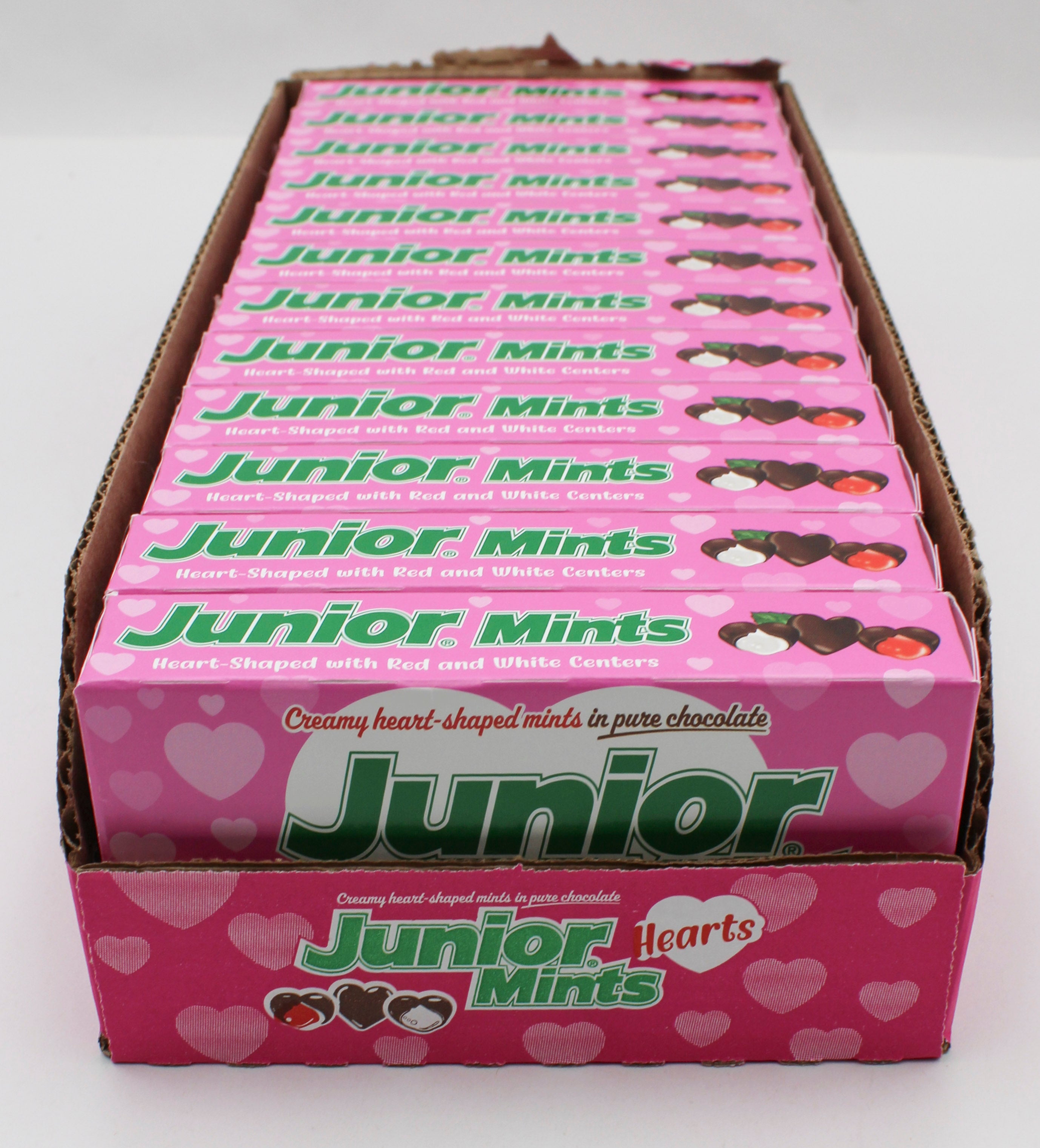 JUNIOR MINTS VALENTINE HEARTS  3.5 Oz BB -11/30/26
