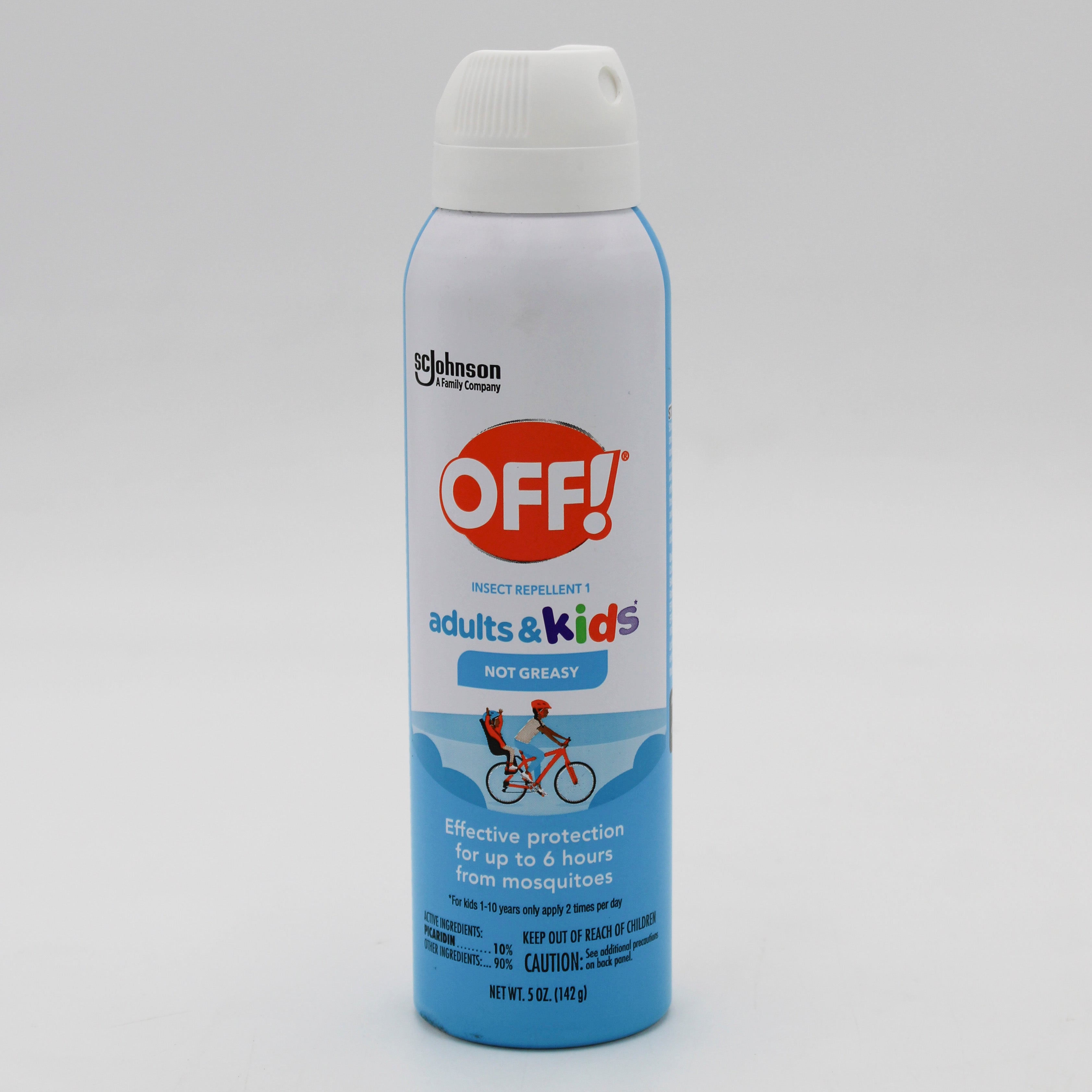 OFF INSECT REPELLENT 1 ADULTS & KIDS NOT GREASY 5oz