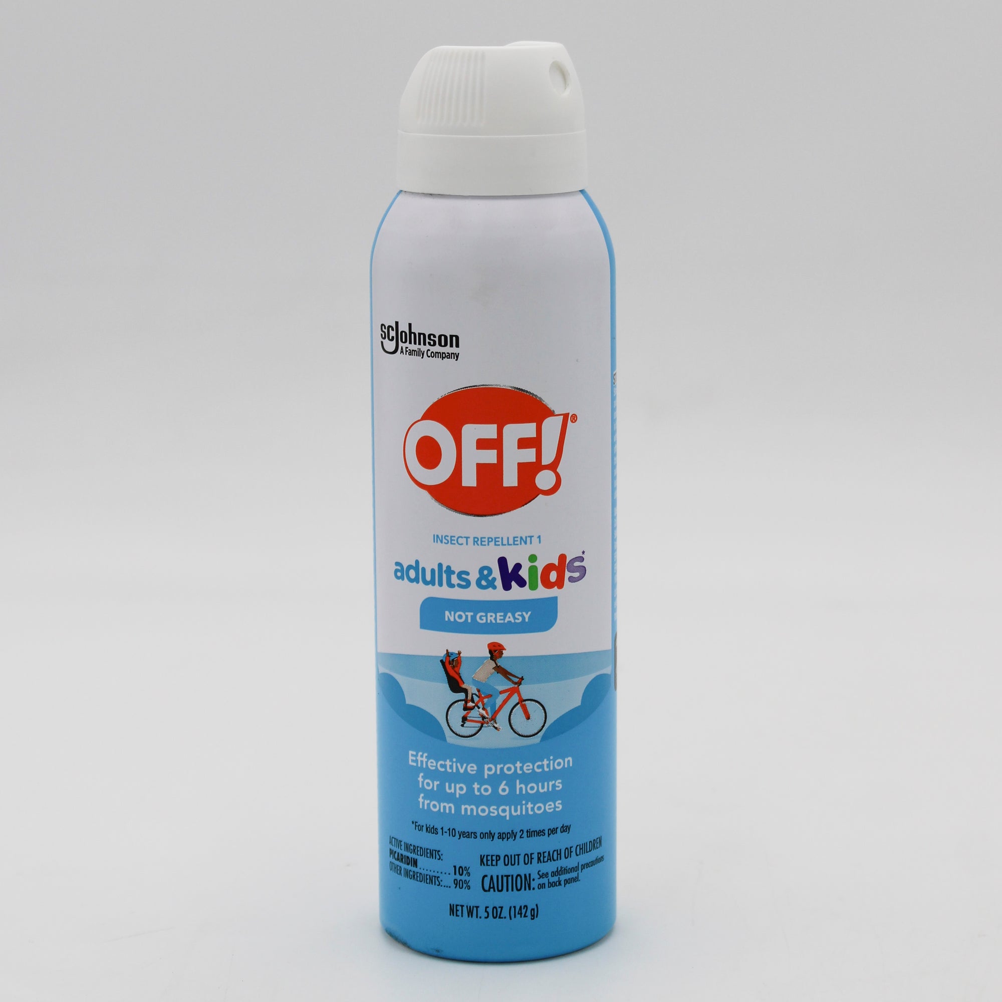 OFF INSECT REPELLENT 1 ADULTS & KIDS NOT GREASY 5oz