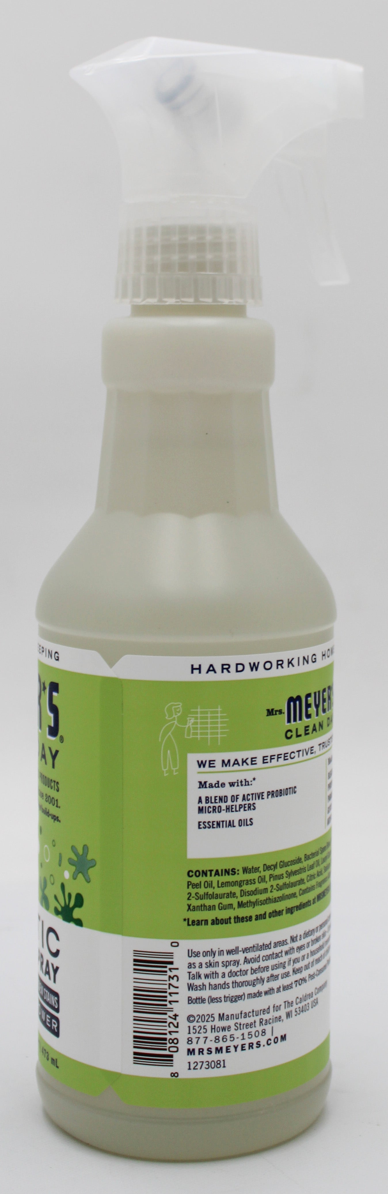 MRS MEYERS PROBIOTIC DAILY SHOWER SPRAY LEMON VERBENA 16oz US