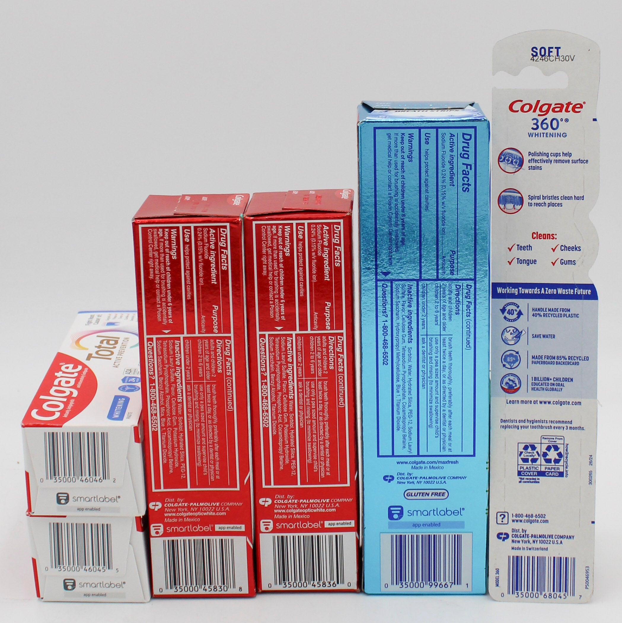 COLGATE MIXED TOOTHPASTE/TOOTHBRUSH DISPLAY NI