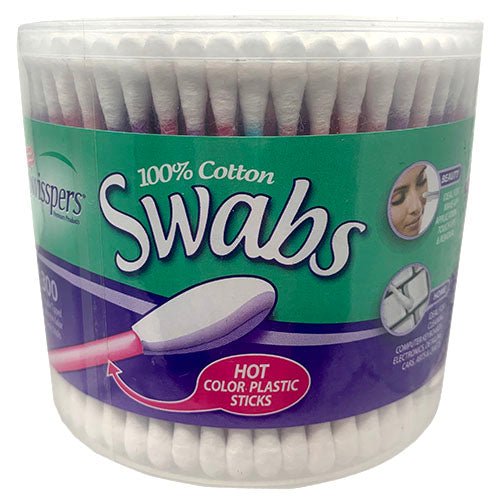 SWISSPERS COTTON SWABS 300CT