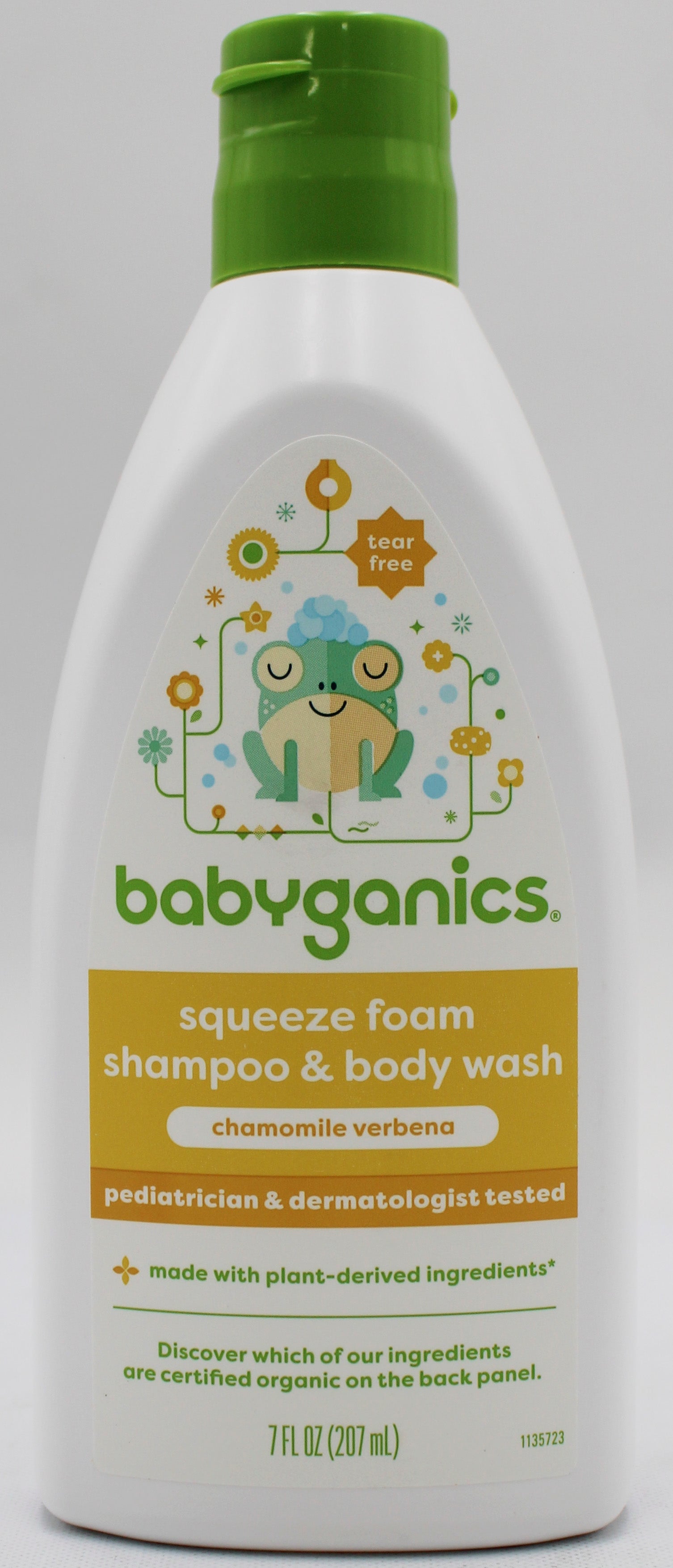 BABYGANICS SHAMPOO & BODY WASH CHAMOMILE VERBENA 7oz US