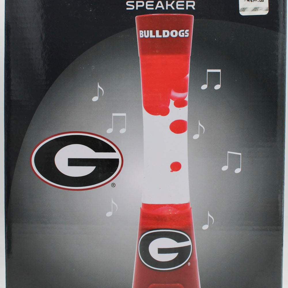 NCAA GEORGIA BULLDOGS LAVA LAMP SPEAKER 16.5"