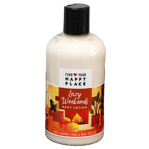 FIND YOUR HAPPY PLACE BODY LOTION 10OZ-LAZY WEEKENDS  EXP 8/23