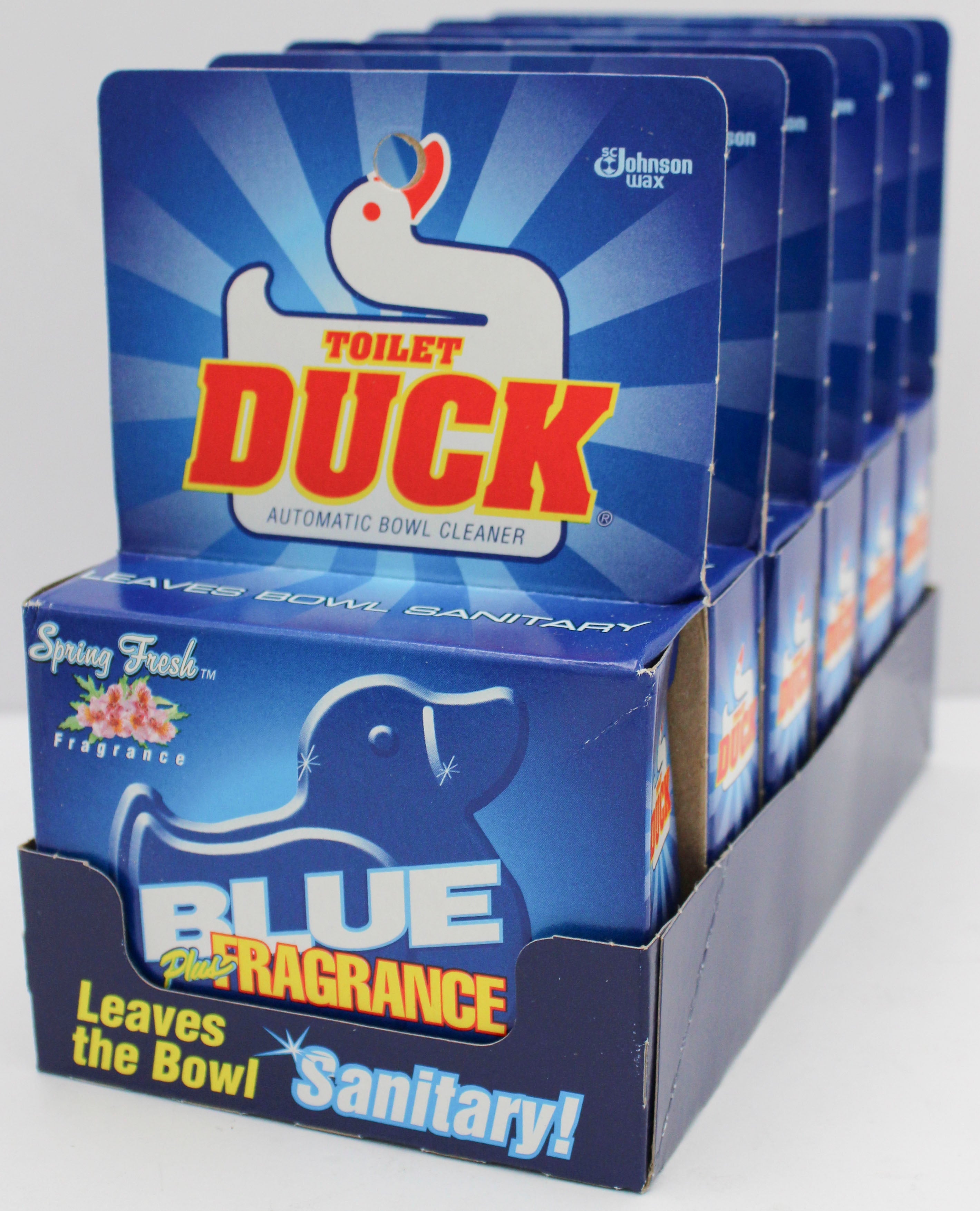 TOILET DUCK AUTOMATIC BOWL CLEANER TABLET - SPRING FRESH 1.41oz US