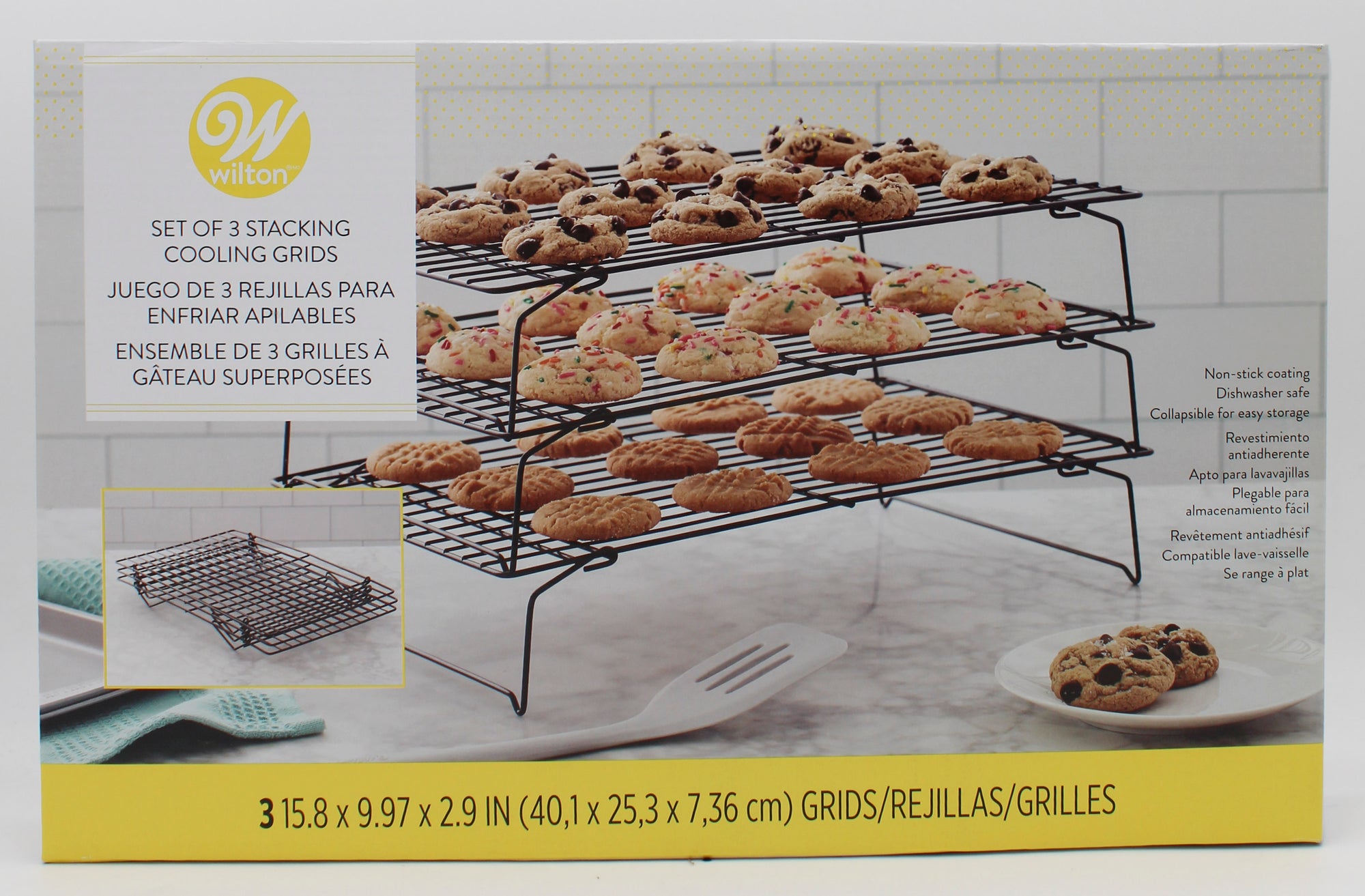 WILTON STACKING COOLING GRIDS 3ct NI