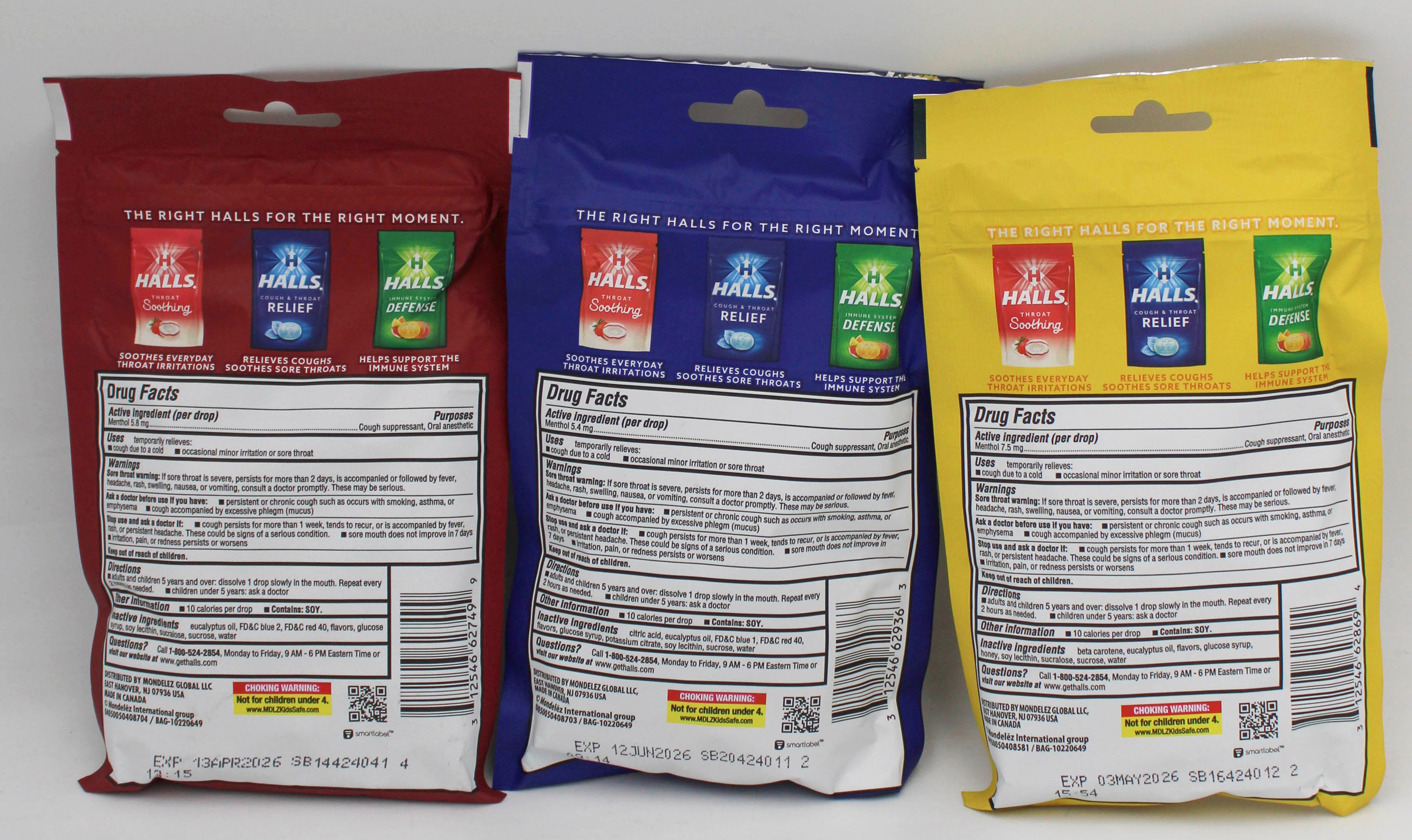 HALLS MIX 30PC BAG FS 72CT  BB 4/13/26