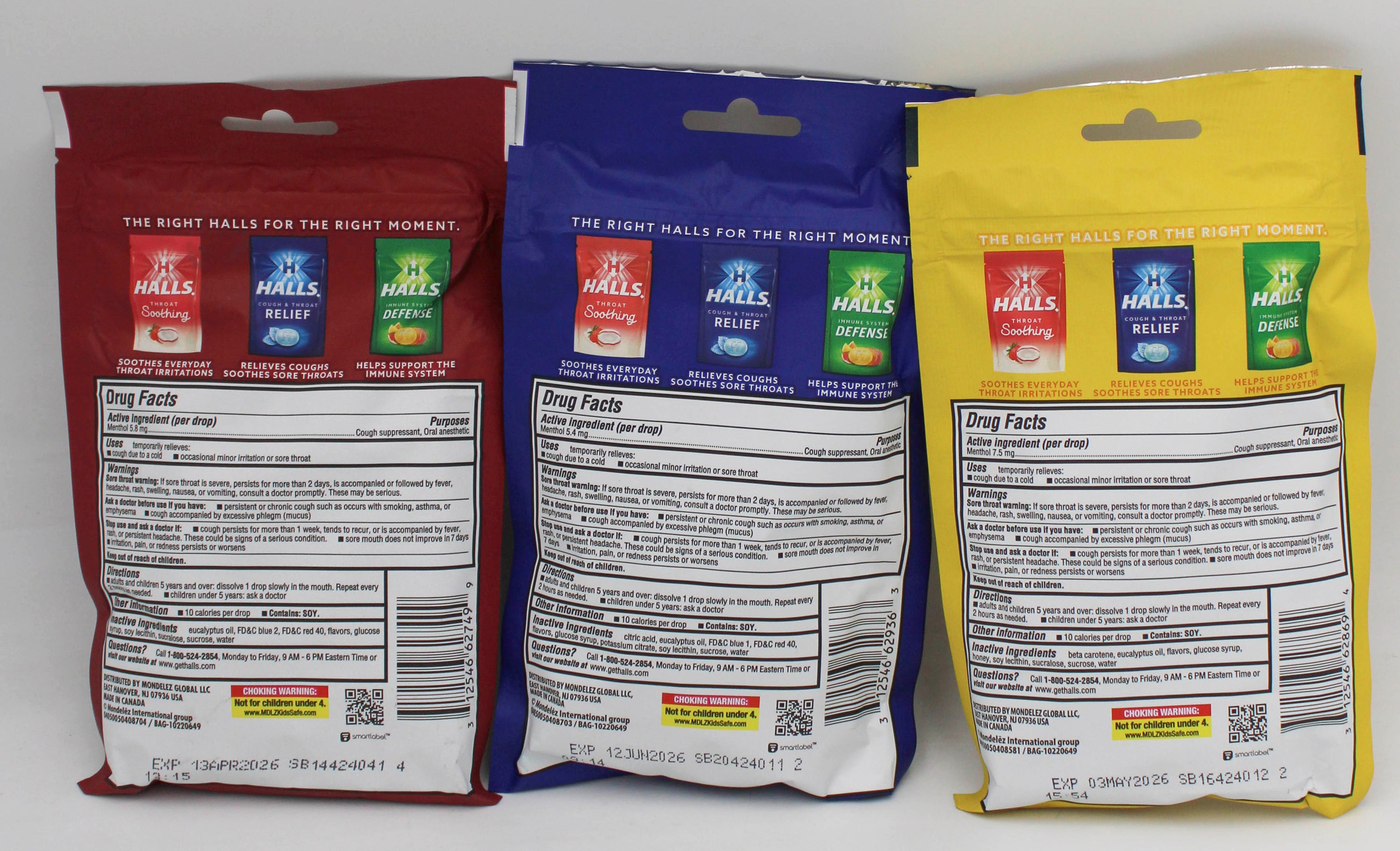 HALLS MIX 30PC BAG FS 72CT  BB 4/13/26