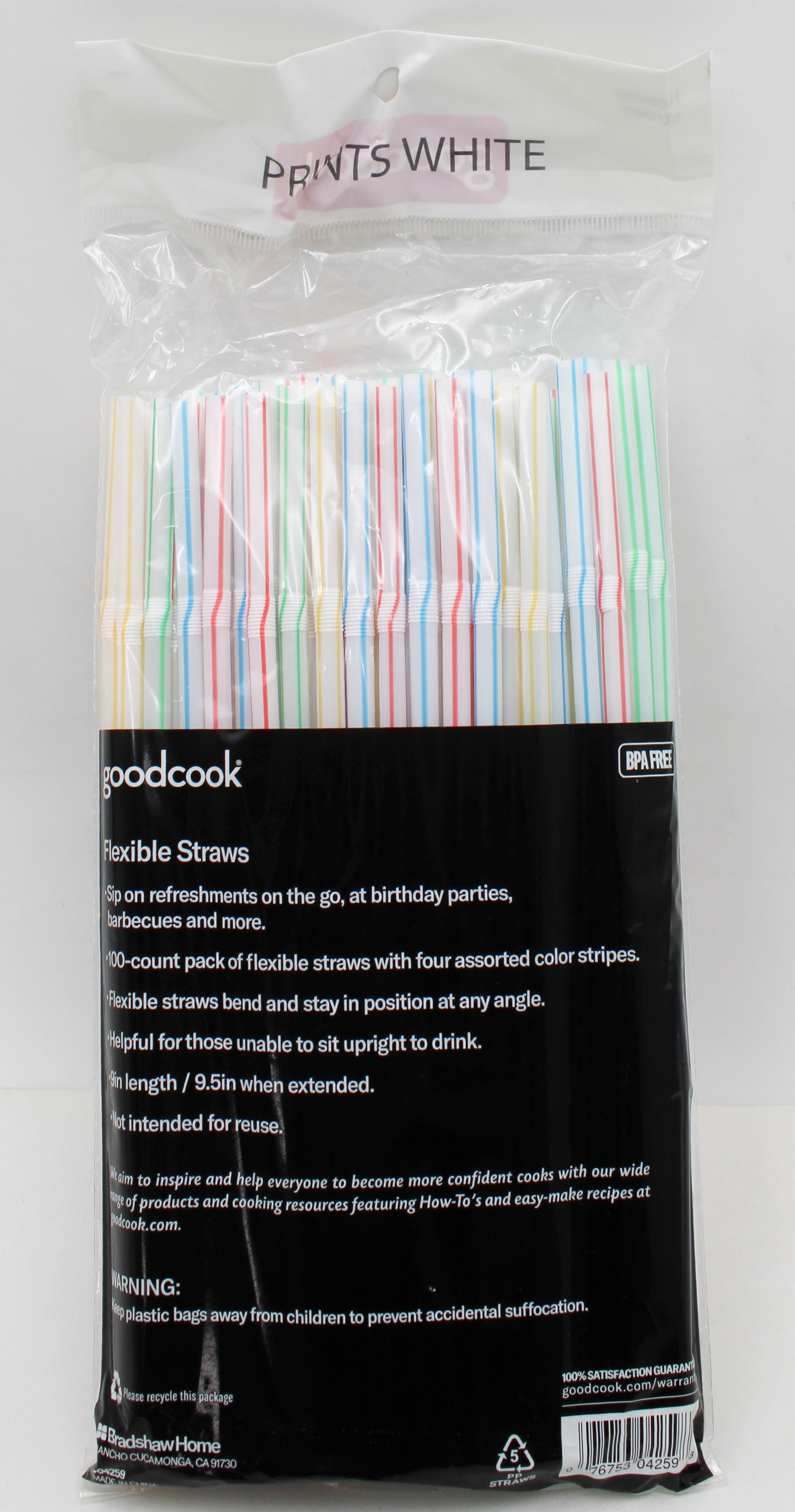 100 FLEX STRAWS