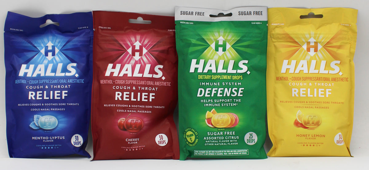 HALLS BASE/DEF CLIP STRIP 48CT  BB 5/10/27
