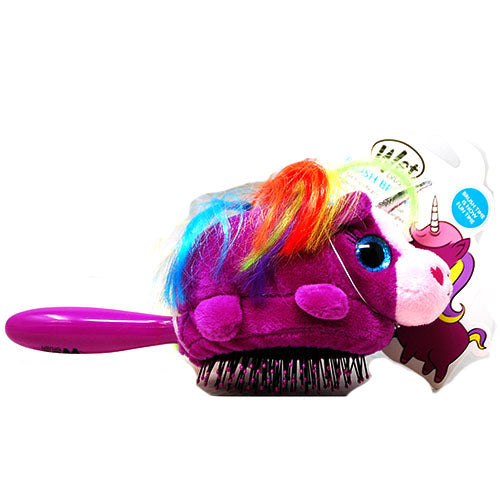 WET BRUSH/PLUSH BRUSH-UNCRN PRPL-NI