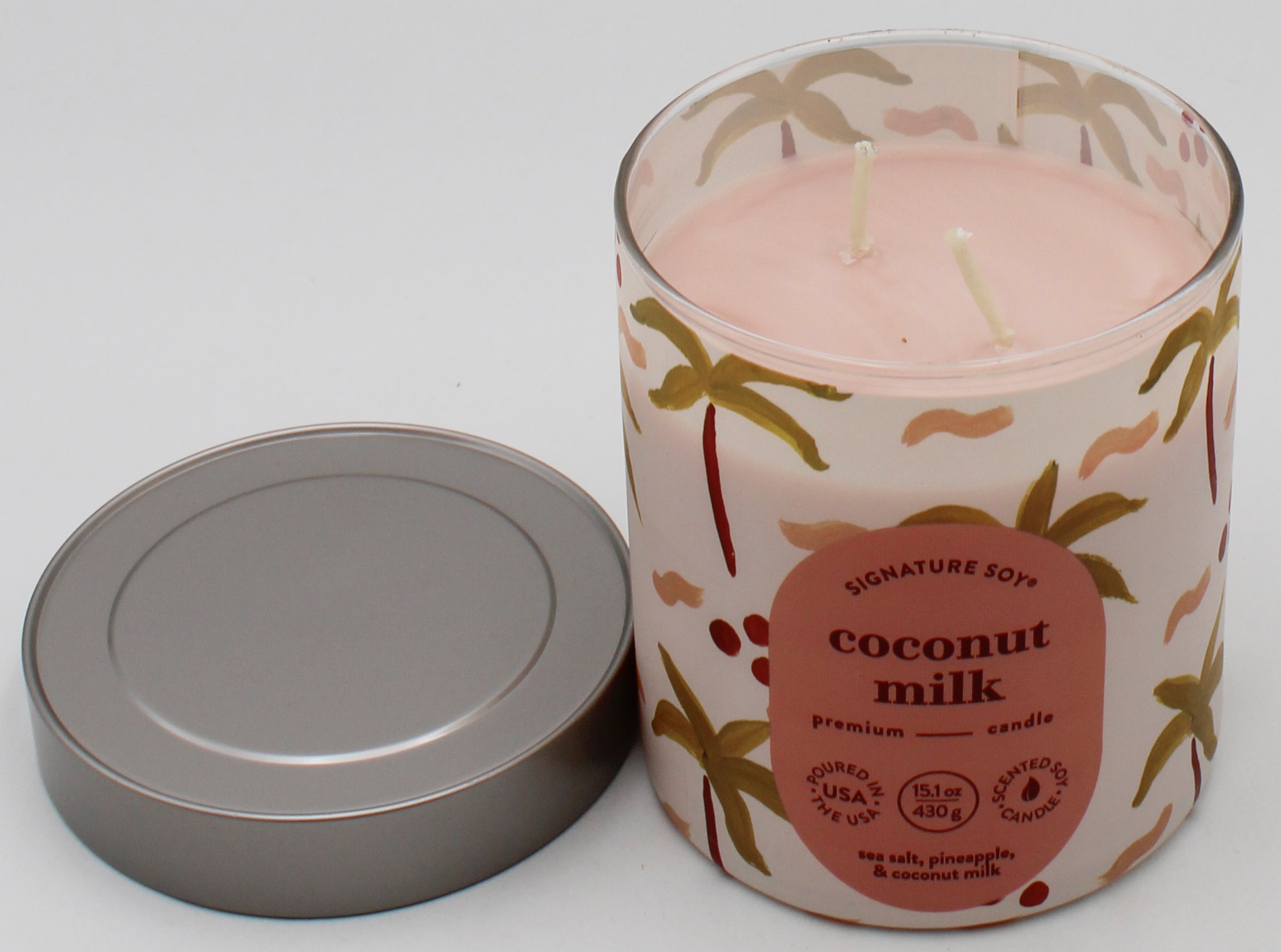 SIGNATURE SOY JAR CANDLE COCONUT MILK 15.1oz