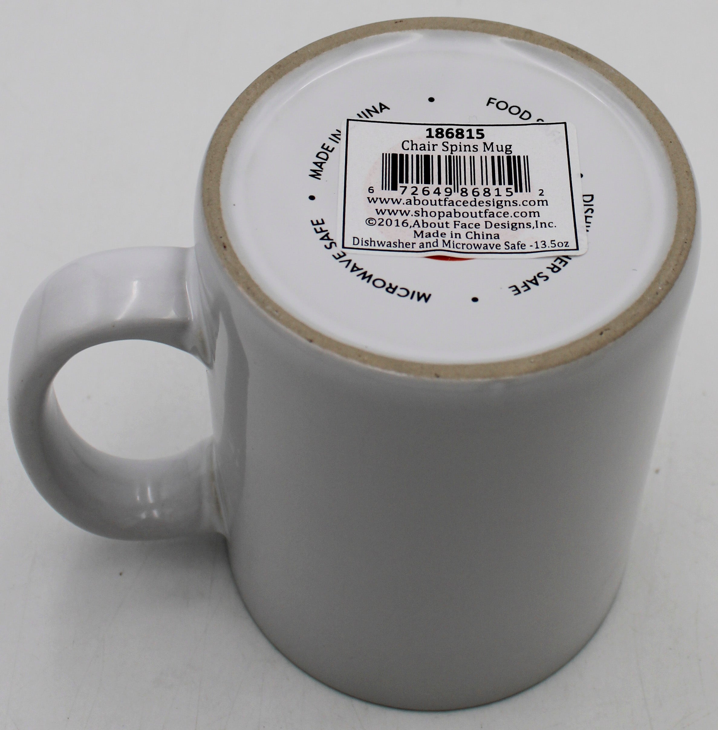 THE CHAIR SPINS MUG 13.5oz