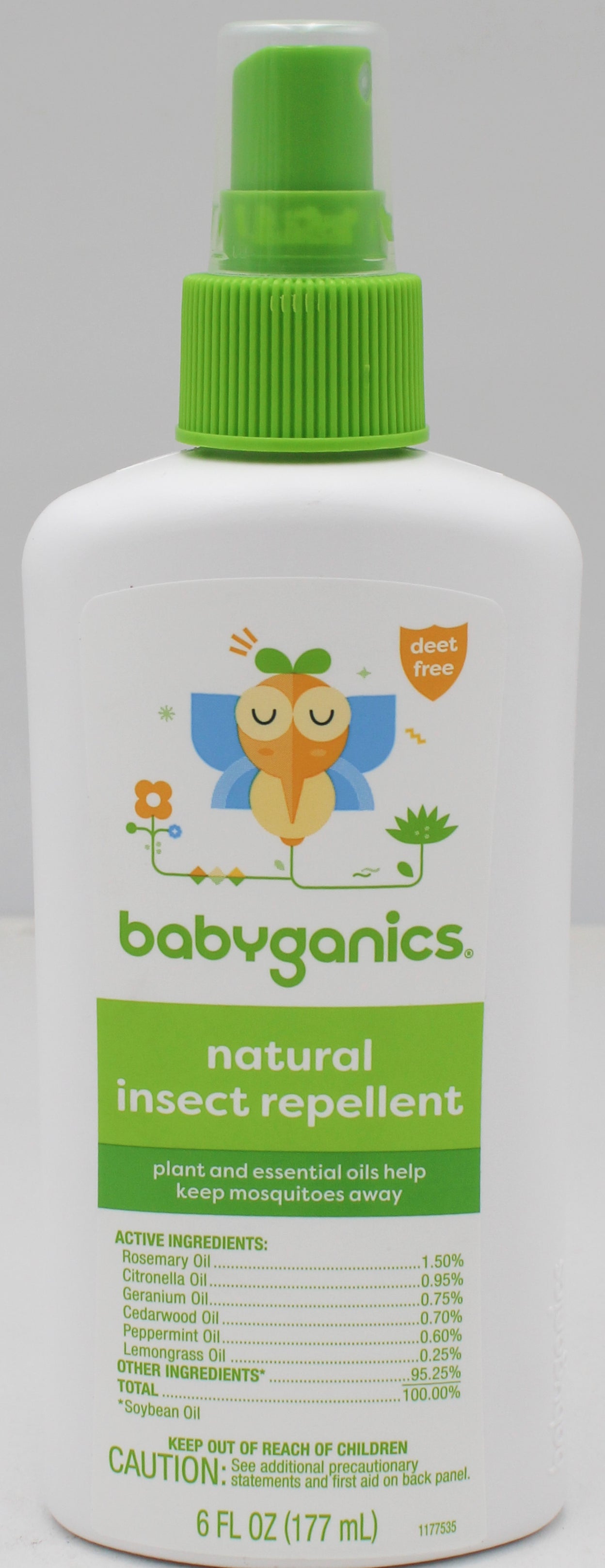 BABYGANICS BUG SPRAY 6oz