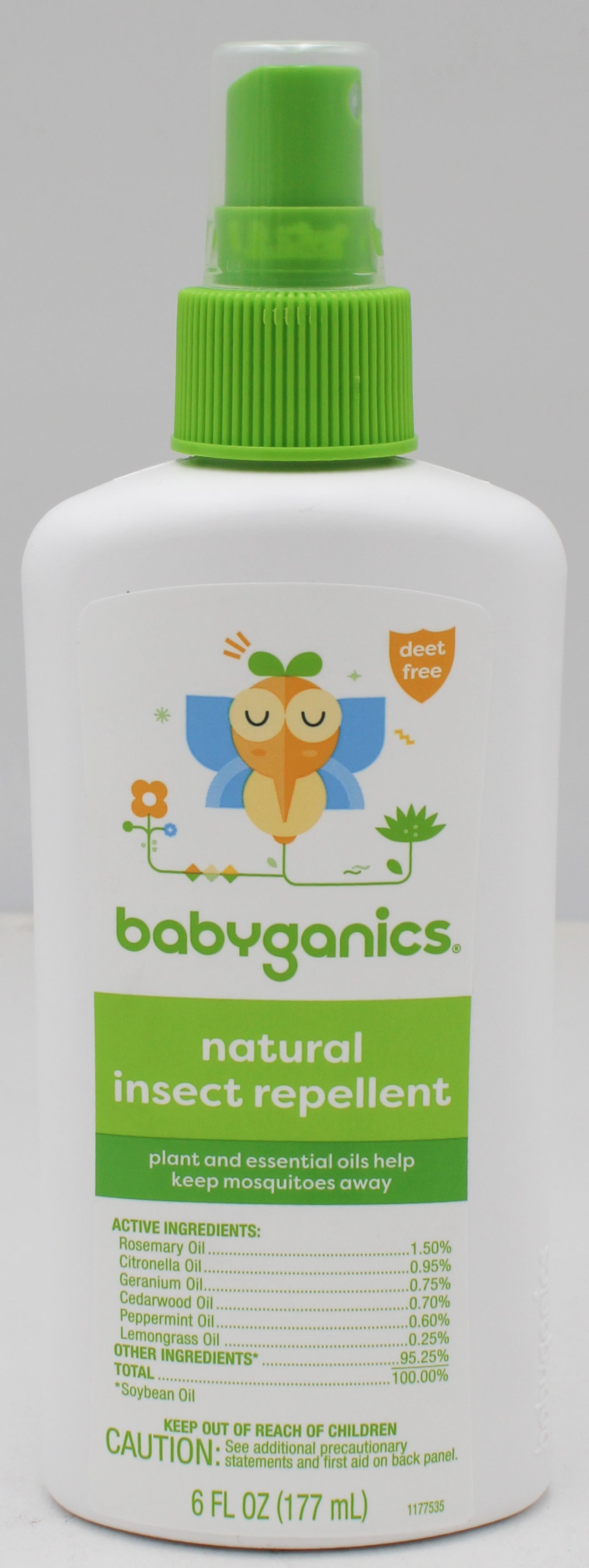 BABYGANICS BUG SPRAY 6oz