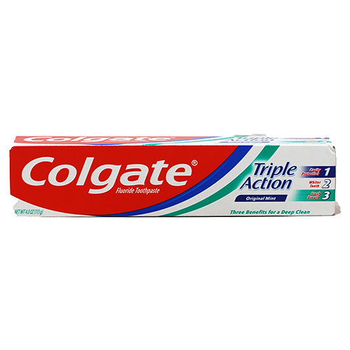 COLG T/PASTE 4oz(5/23)TRIPLE ACTION MINT