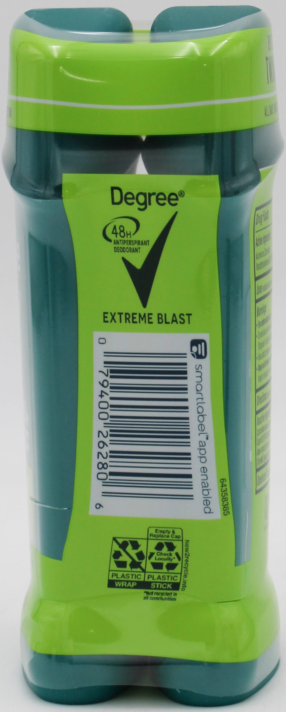 DEGREE Extreme Blast DEODORANT 2CT  2.7z