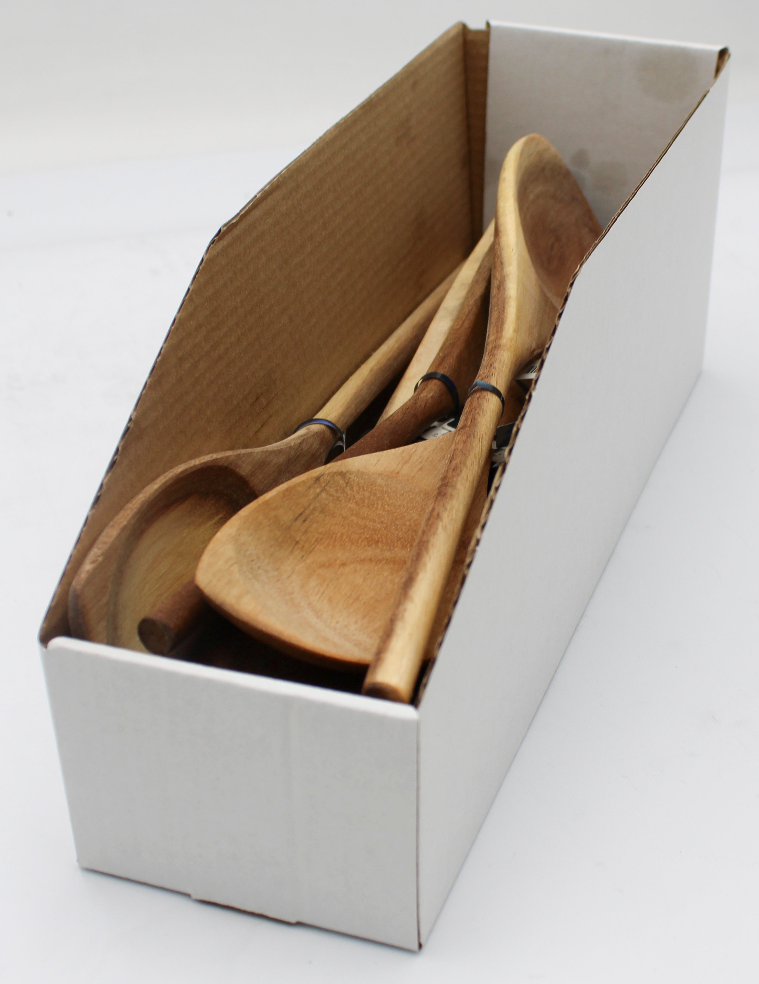 GIBSON HOME - 12in CORNER SPOON ACACIA WOOD NI