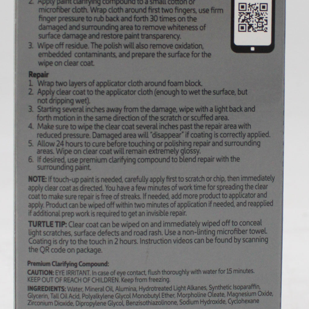 SP TURTLE WAX HYBRID SOLUTIONS SCRATCH REPAIR KIT